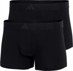 Bokserki męskie ADIDAS Active flex cotton 2-pak 4AM008 czarny