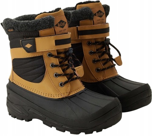 Dziecięce buty śniegowce Lee Cooper LCJ-26-44-4576K camel