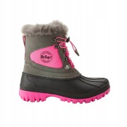 Dziecięce buty śniegowce Lee Cooper LCJ-26-44-4570K fuksja