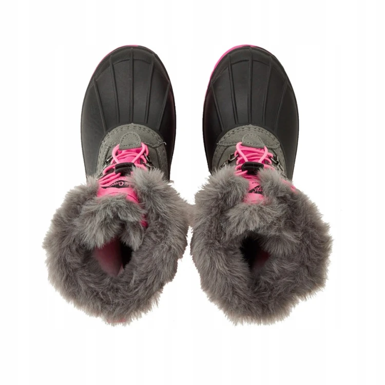 Dziecięce buty śniegowce Lee Cooper LCJ-26-44-4570K fuksja