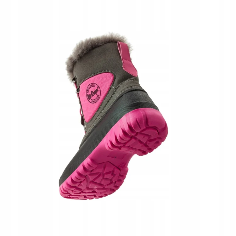 Dziecięce buty śniegowce Lee Cooper LCJ-26-44-4570K fuksja