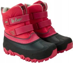 Dziecięce buty śniegowce Lee Cooper LCJ-26-44-4574K różowy