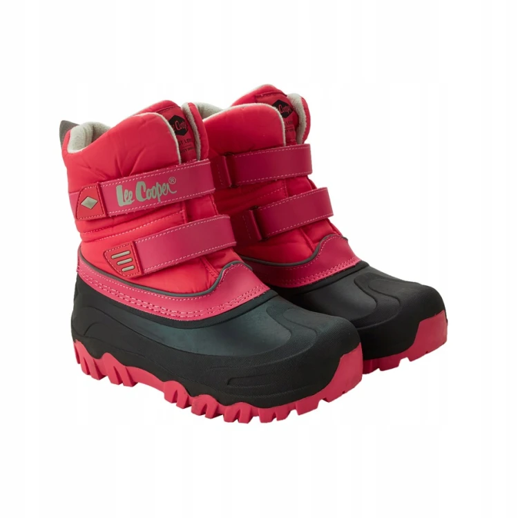 Dziecięce buty śniegowce Lee Cooper LCJ-26-44-4574K różowy