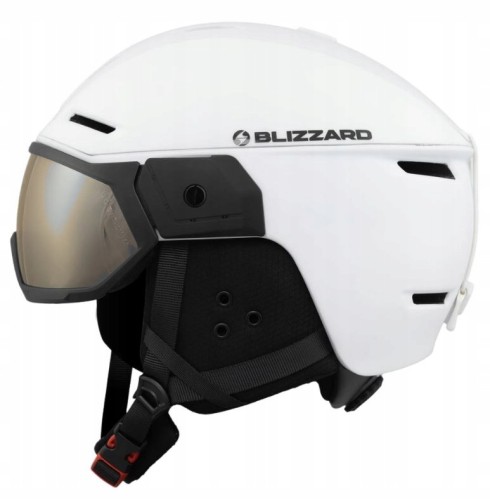 Kask narciarski Blizzard Edge Visor 25402001 biały
