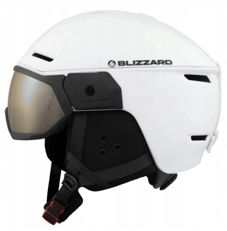 Kask narciarski Blizzard Edge Visor 25402001 biały
