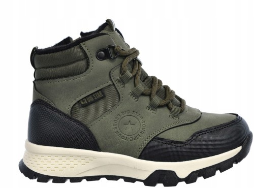 Dziecięcie buty zimowe Big Star UU374001 khaki