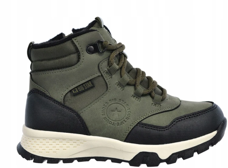 Dziecięcie buty zimowe Big Star UU374001 khaki
