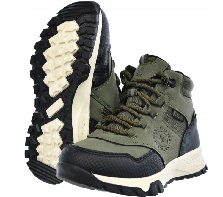 Dziecięcie buty zimowe Big Star UU374001 khaki