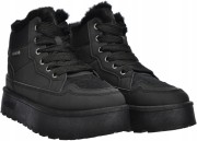 Damskie buty Big Star ocieplane UU274167 czarny