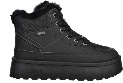 Damskie buty Big Star ocieplane UU274167 czarny