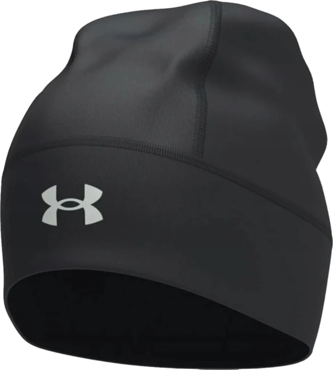 Czapka Under Armour sportowa biegowa termiczna 1380001-001 czarny
