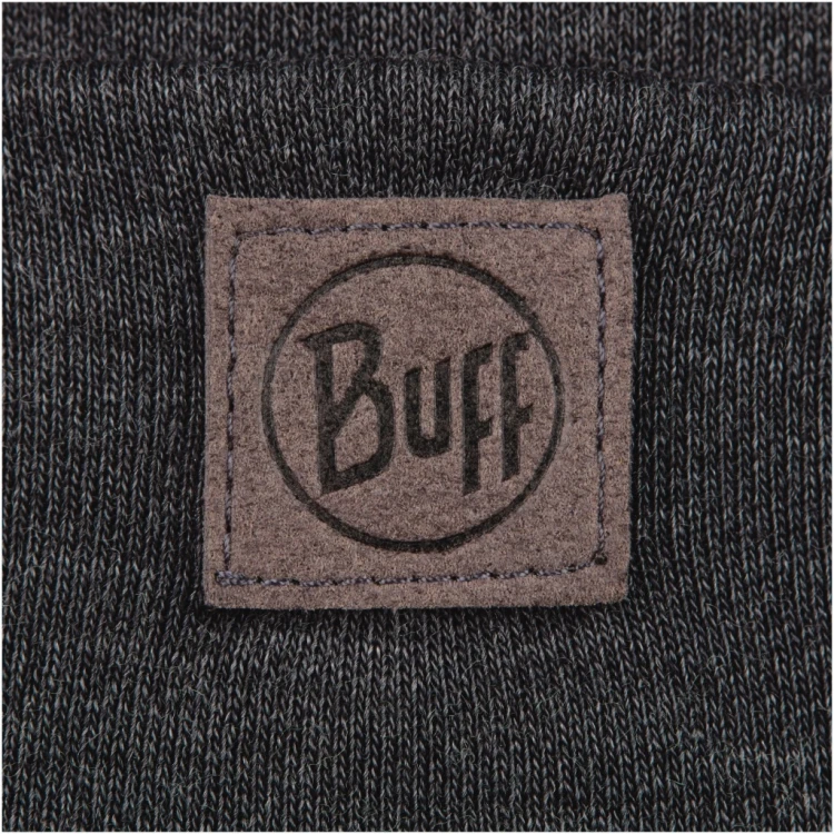 Ciepła czapka Buff MERINO HEAVYWEIGHT BEANIE 111170/937 szary
