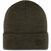 Ciepła czapka Buff MERINO HEAVYWEIGHT BEANIE 111170/843 khaki