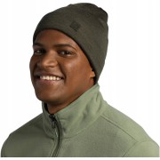 Ciepła czapka Buff MERINO HEAVYWEIGHT BEANIE 111170/843 khaki