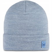 Ciepła czapka Buff MERINO HEAVYWEIGHT BEANIE 111170/704 niebieski