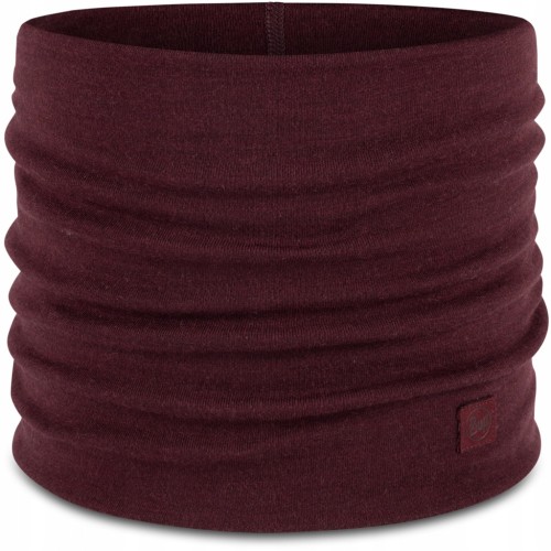Komin chusta na szyję Buff bandana merino heavyweight 113018-653 bordowy