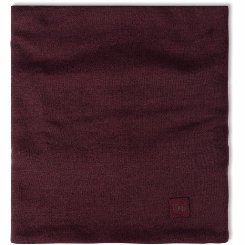 Komin chusta na szyję Buff bandana merino heavyweight 113018-653 bordowy