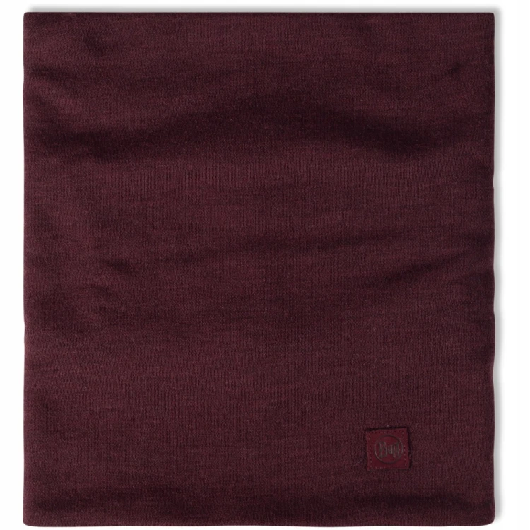 Komin chusta na szyję Buff bandana merino heavyweight 113018-653 bordowy