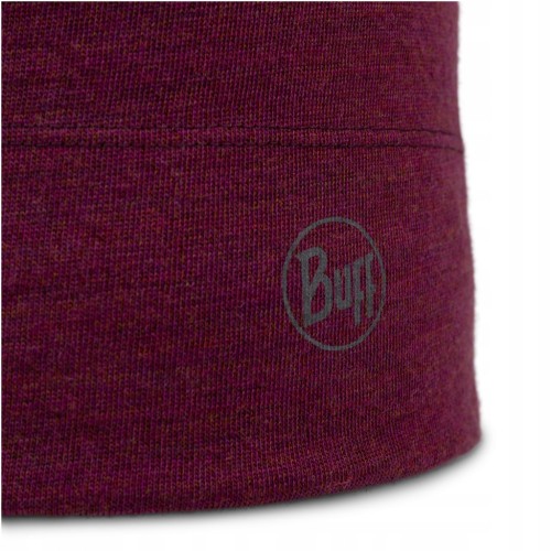 Ciepła czapka Buff Merino Midweight 118007 422 bordowy