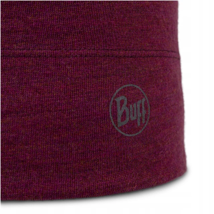 Ciepła czapka Buff Merino Midweight 118007 422 bordowy