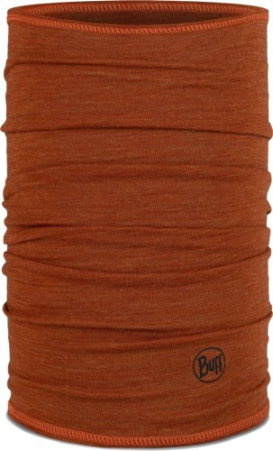 Komin bandana chusta BUFF Merino Lightweight 113010 330 pomarańczowy