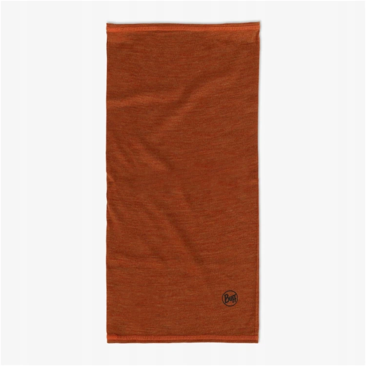 Komin bandana chusta BUFF Merino Lightweight 113010 330 pomarańczowy