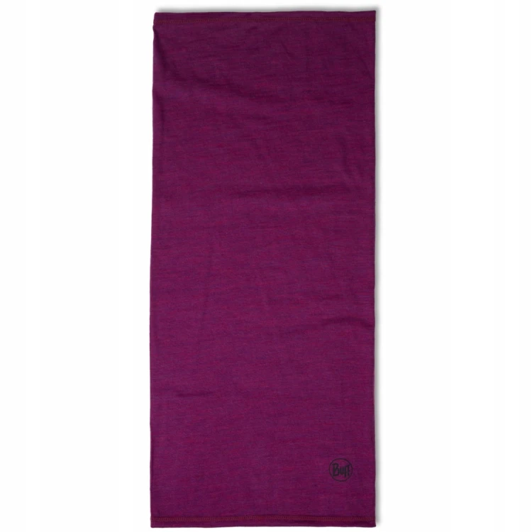 Komin bandana chusta BUFF Merino Lightweight 113010 535 fuksja