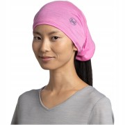 Komin bandana chusta BUFF Merino Lightweight 113010 568 różowy
