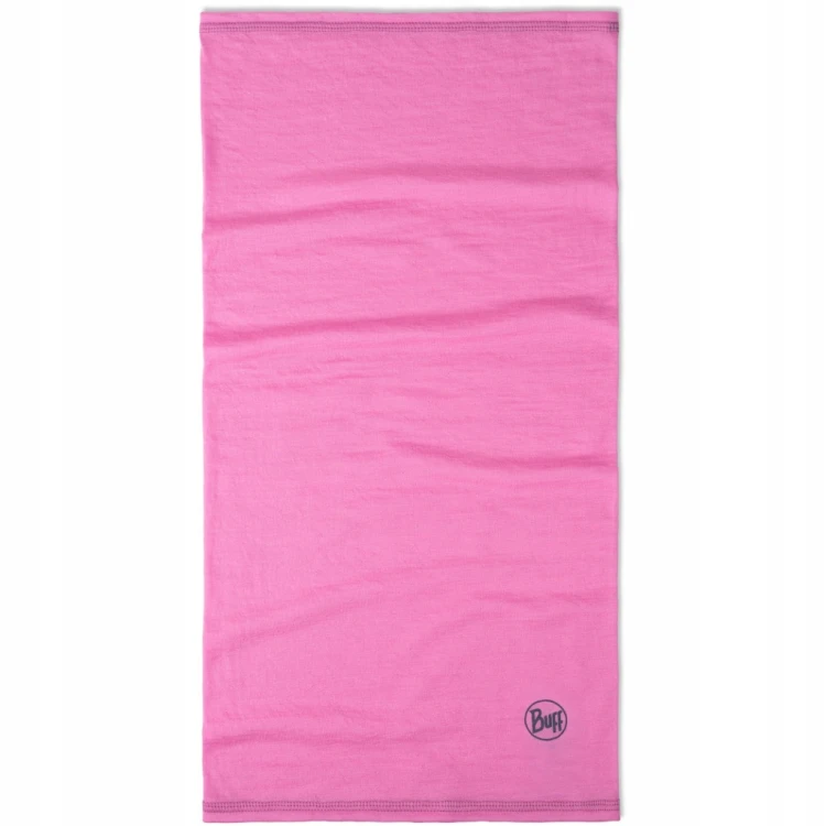 Komin bandana chusta BUFF Merino Lightweight 113010 568 różowy