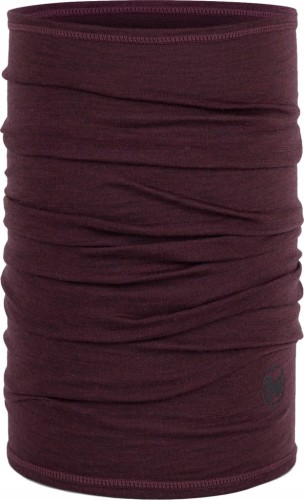 Komin bandana chusta BUFF Merino Lightweight 113010 653 bordowy