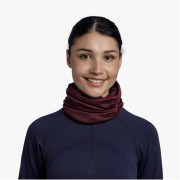Komin bandana chusta BUFF Merino Lightweight 113010 653 bordowy