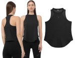 Damska koszulka bez ramion 4F H4Z22 TSDF016 20S czarny 